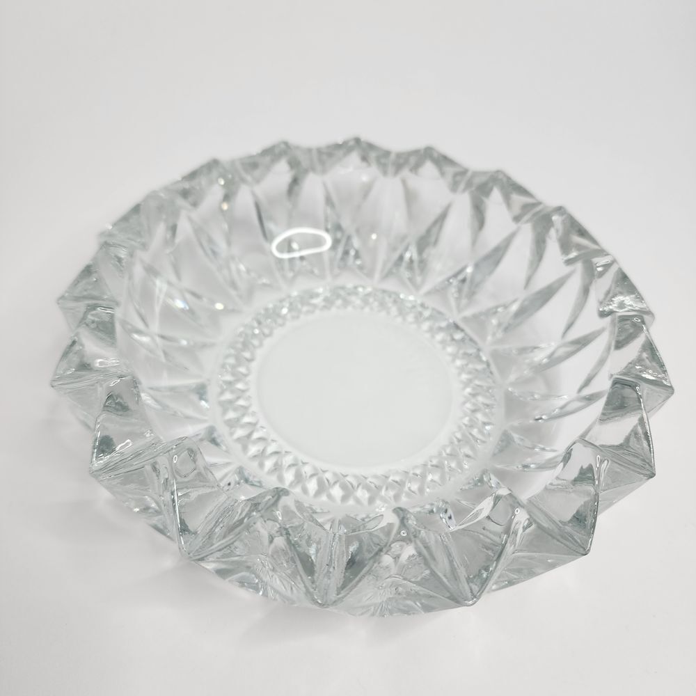 Kig Indonesia Cigar Ashtray‎ Clear Glass